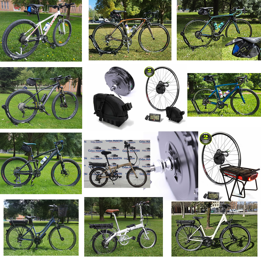 Conversión eléctrica de bicicleta en Ciclos Martín