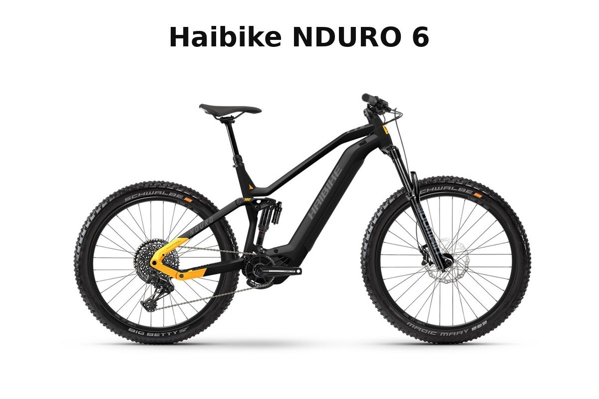 Haibike NDURO 6 e-bike de doble suspensión