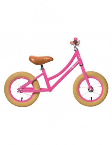 bicicleta aprendizaje rosa rebelkidz