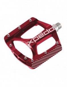 PEDALES XPEDO ZED 9/16"ROJO