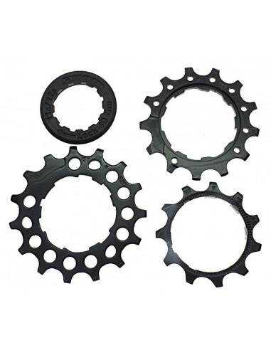 Coronas SRAM NX 11, 13 y 15 dientes.
