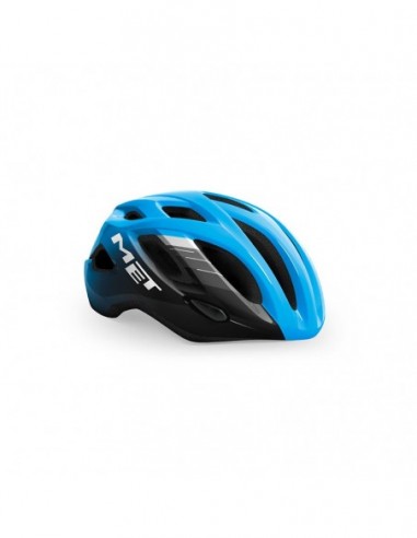 CASCO MET IDOLO NEGRO/AZUL BRILLO M