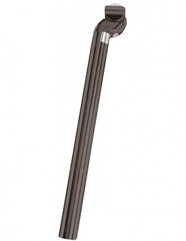Tija de sillín Deluxe negro 350 mm Ø 26.0 mm