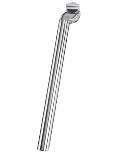Ergotec patente tija de sillín Ø 29.6 350 mm de plata