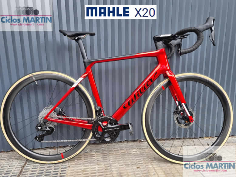 bicicleta eléctrica con motor MAHLE